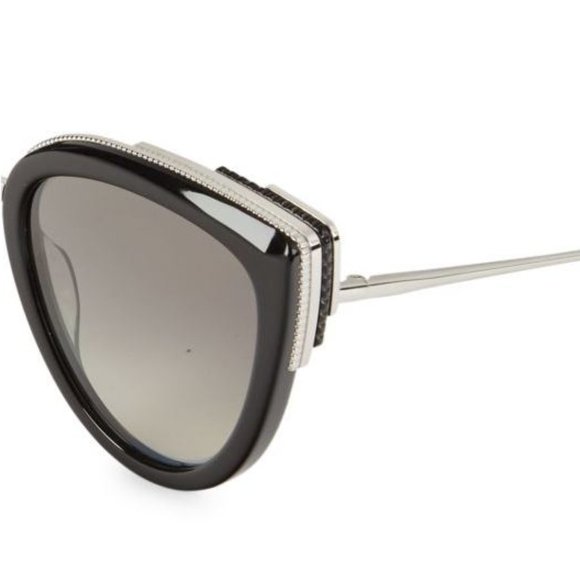 NWT Boucheron Cat Eye Black Sunglasses. - Picture 2 of 11